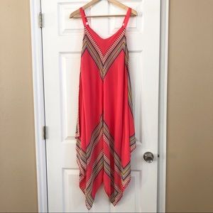 Luxology size 4 pink handkerchief dress